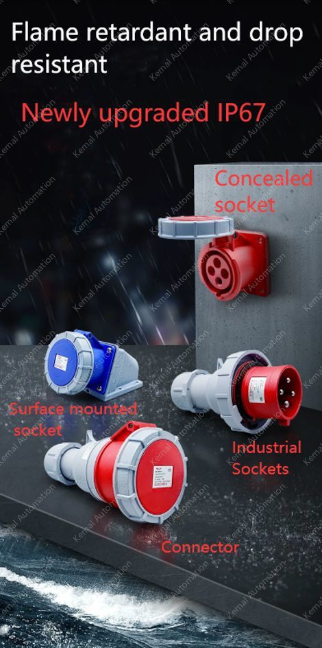 4 pole 125A connector