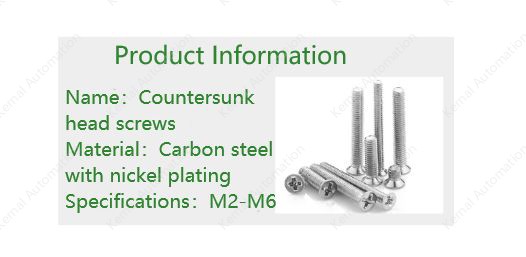 Electronic screws M1*6